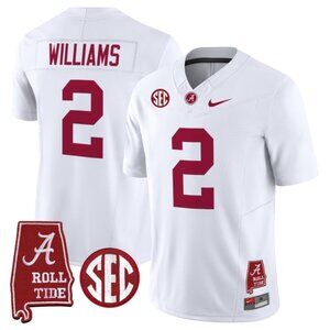 Mens Youths Womens Ryan Williams White Stitched Jersey Vapor Red.png